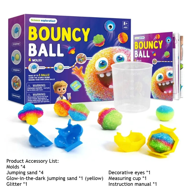 Children Magic Science Experiment Kit Handmade DIY Soap STEAM Educational Teaching Aids Primary School Student Toys Kids Gift