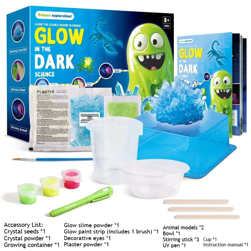 Children Magic Science Experiment Kit Handmade DIY Soap STEAM Educational Teaching Aids Primary School Student Toys Kids Gift