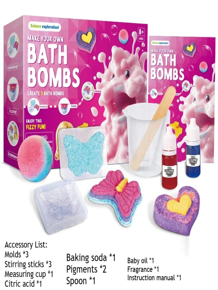 Children Magic Science Experiment Kit Handmade DIY Soap STEAM Educational Teaching Aids Primary School Student Toys Kids Gift