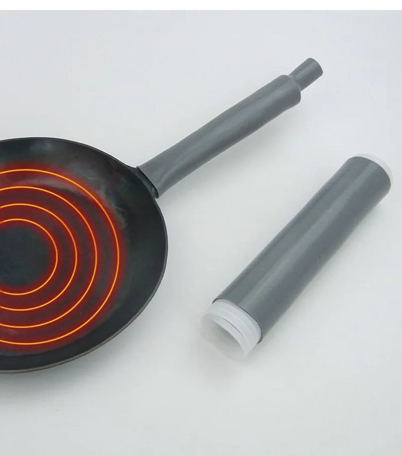 Pot Handle Heat Insulation Silicon Cover Anti-Scalding Rubber Handle Cover Heat Insulation Sleeve For Various Cookware